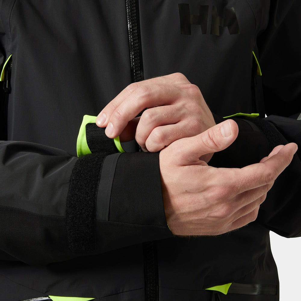 Helly Hansen Men's Ægir Race Sailing Jacket 2.0 - Ebony