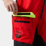 Helly Hansen Men's Ægir Race Salopette 2.0 - Alert Red
