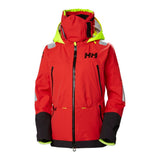 Helly Hansen Women's Ægir Race Sailing Jacket 2.0 - Alert Red