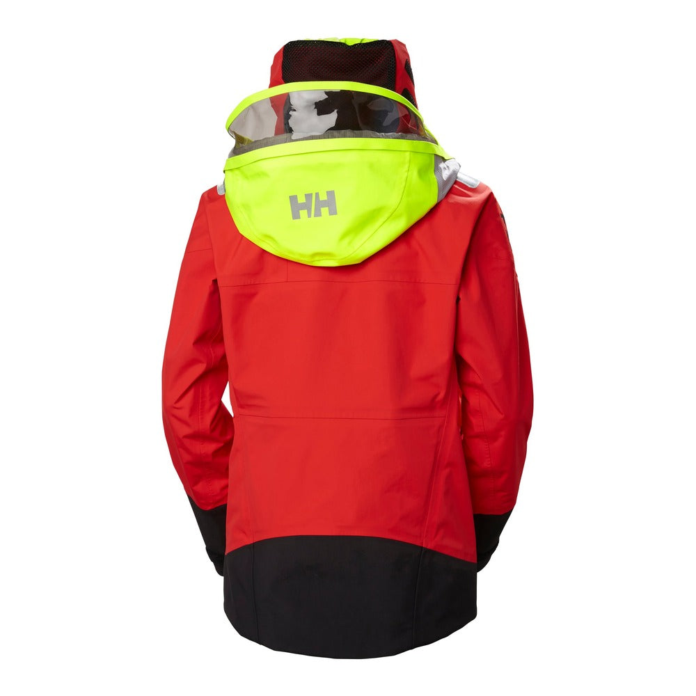 Helly Hansen Women's Ægir Race Sailing Jacket 2.0 - Alert Red