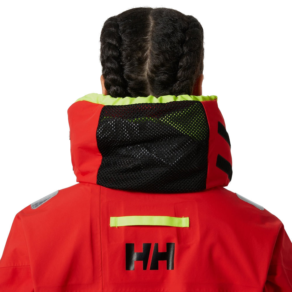 Helly Hansen Women's Ægir Race Sailing Jacket 2.0 - Alert Red