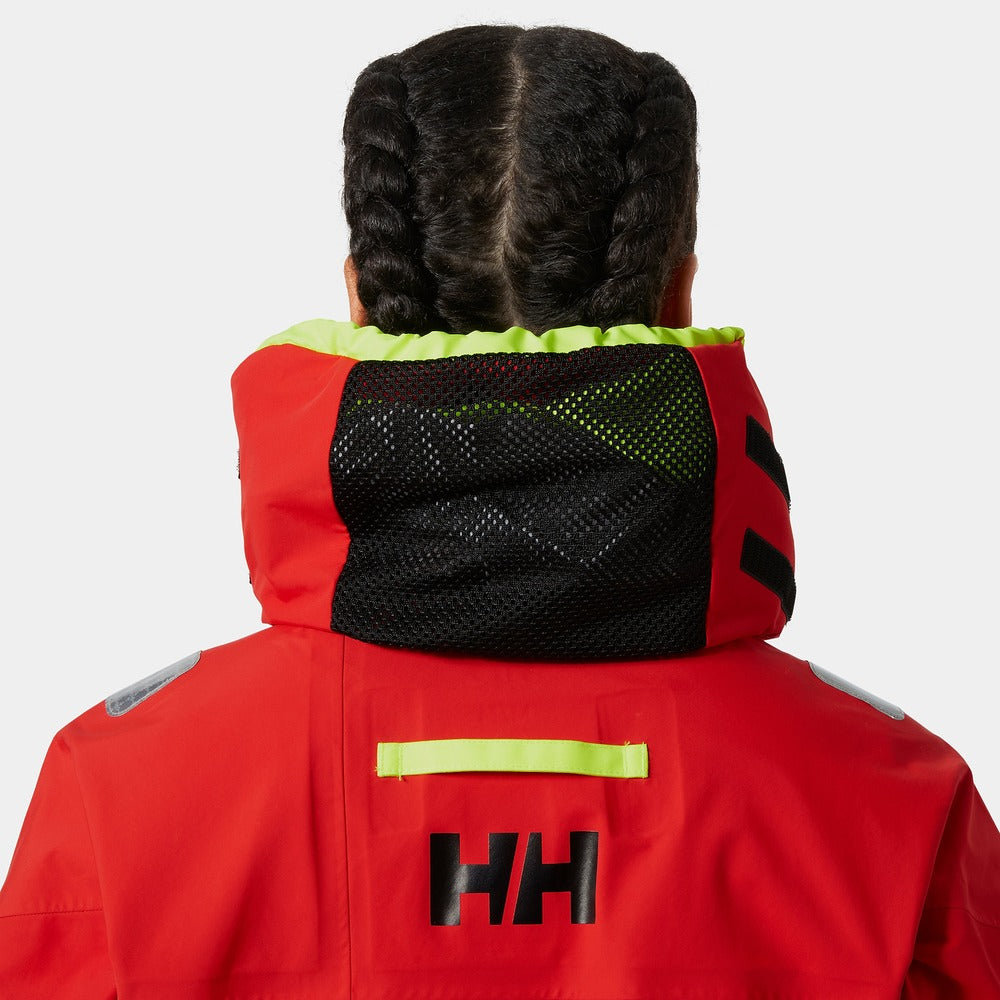 Helly Hansen Women's Ægir Race Sailing Jacket 2.0 - Alert Red