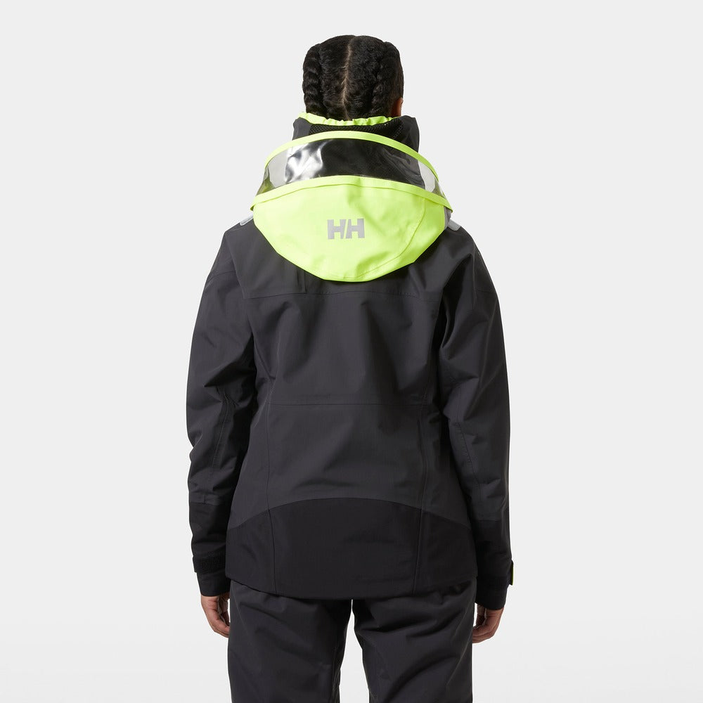 Helly Hansen Women's Ægir Race Sailing Jacket 2.0 - Ebony