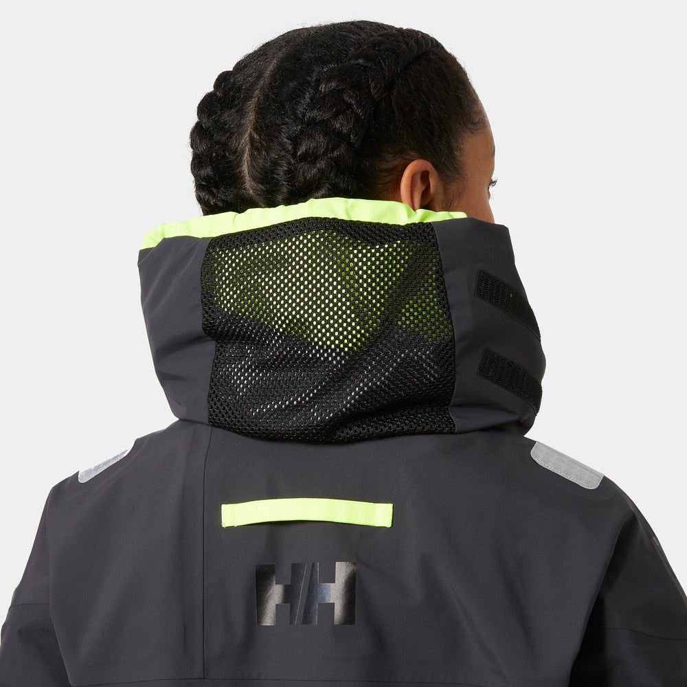 Helly Hansen Women's Ægir Race Sailing Jacket 2.0 - Ebony