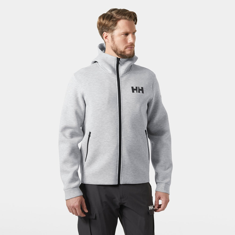 Helly Hansen Men's HP Ocean Sailing Full-zip Jacket 2.0 - Grey Melange