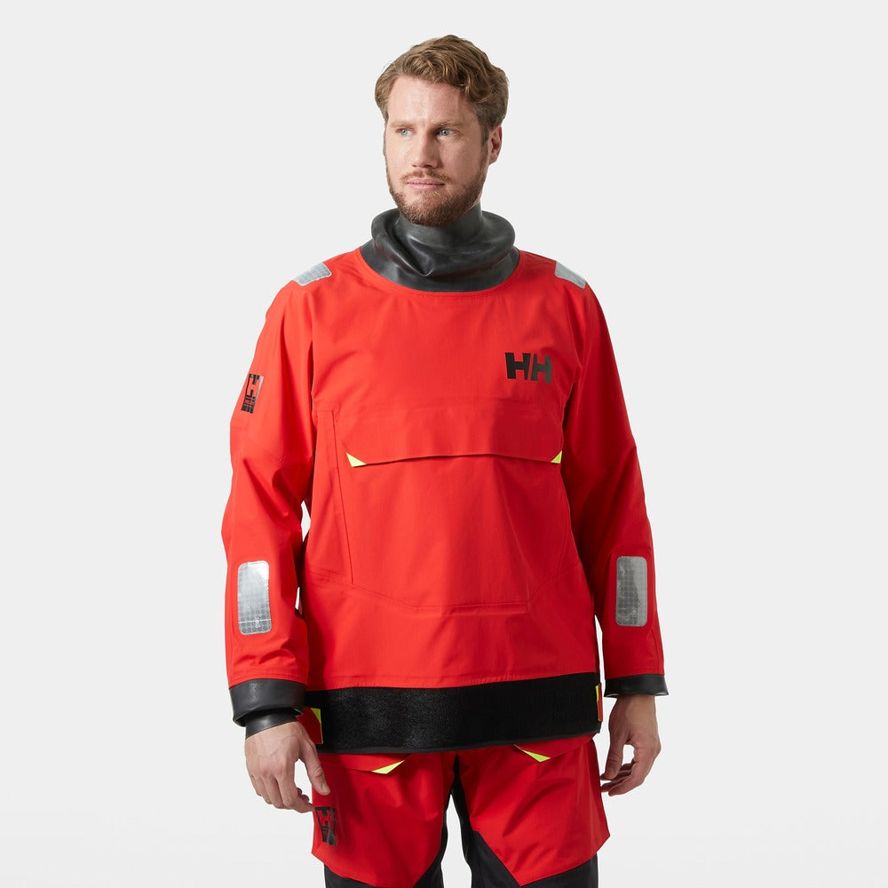 Helly Hansen Men's Ægir Race Light Smock 2.0 - Alert Red