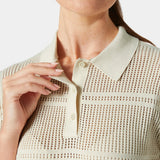 Helly Hansen Women's Salt Knit Polo - Cream