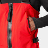Helly Hansen Unisex Ægir Ocean Bib 2.0 - Alert Red