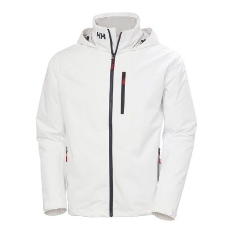 Helly Hansen Men’s Crew Hooded Midlayer Jacket 2.0 - White