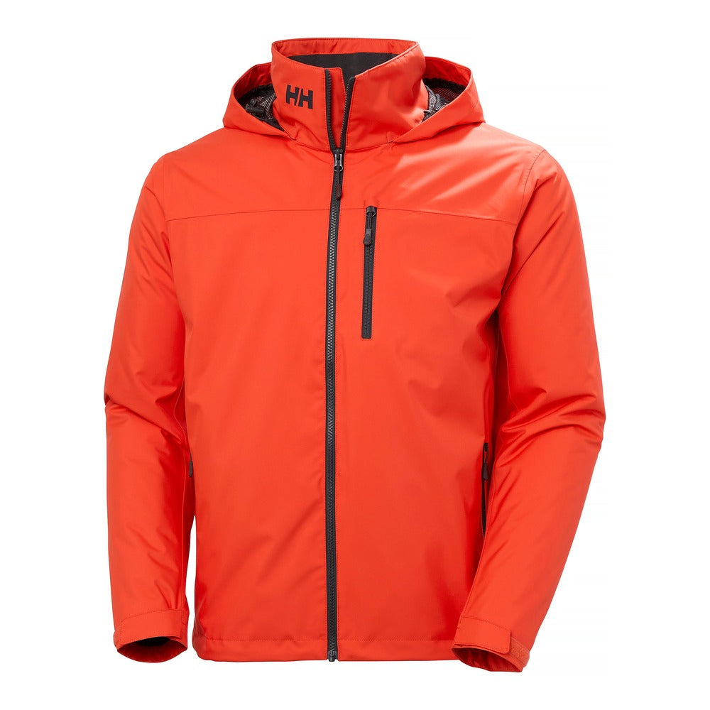 Helly Hansen Men’s Crew Hooded Midlayer Jacket 2.0 - Grenadine