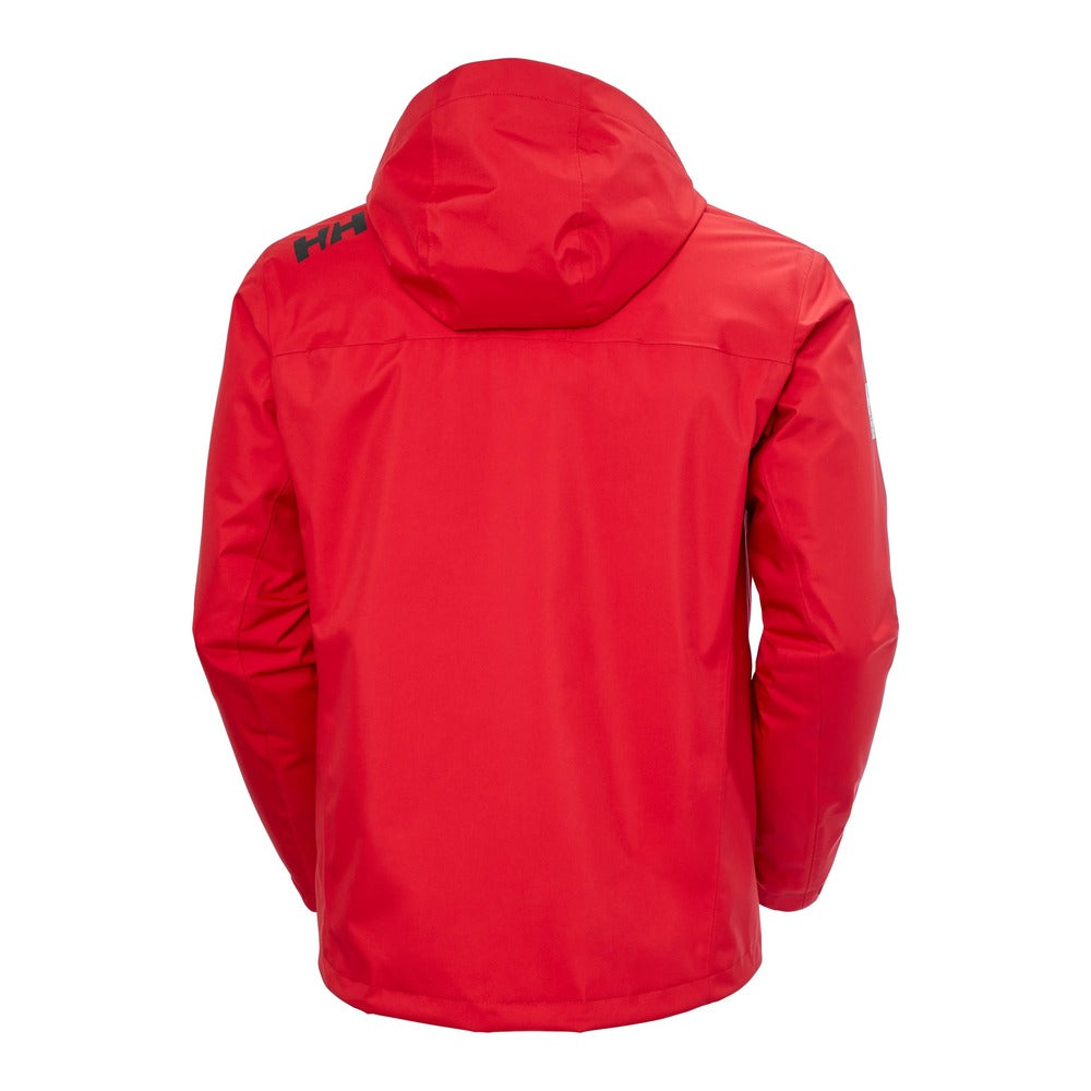 Helly Hansen Men’s Crew Hooded Midlayer Jacket 2.0 - Red