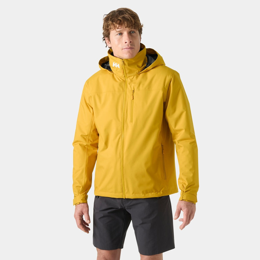 Helly Hansen Men’s Crew Hooded Midlayer Jacket 2.0 - Yellow Moss