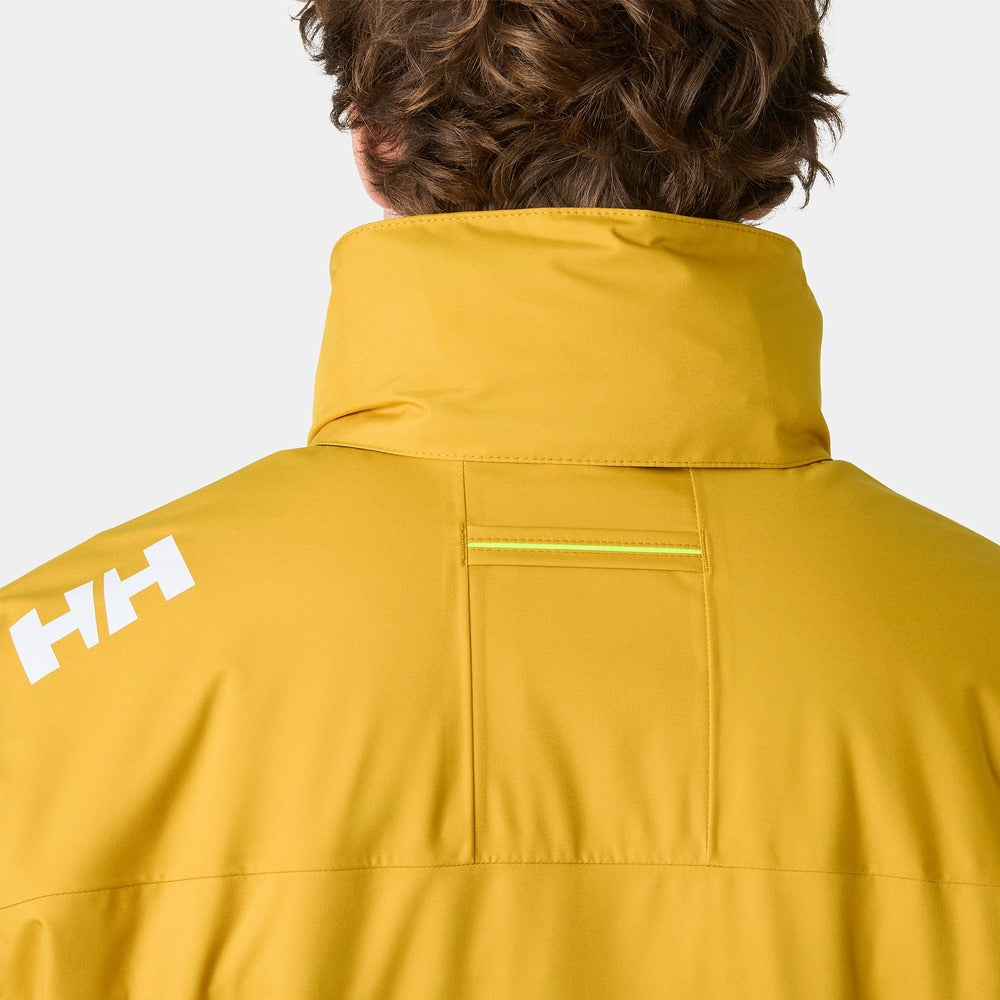 Helly Hansen Men’s Crew Hooded Midlayer Jacket 2.0 - Yellow Moss