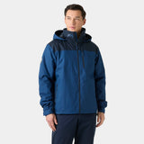 Helly Hansen Men’s Crew Hooded Midlayer Jacket 2.0 - Dark Blue
