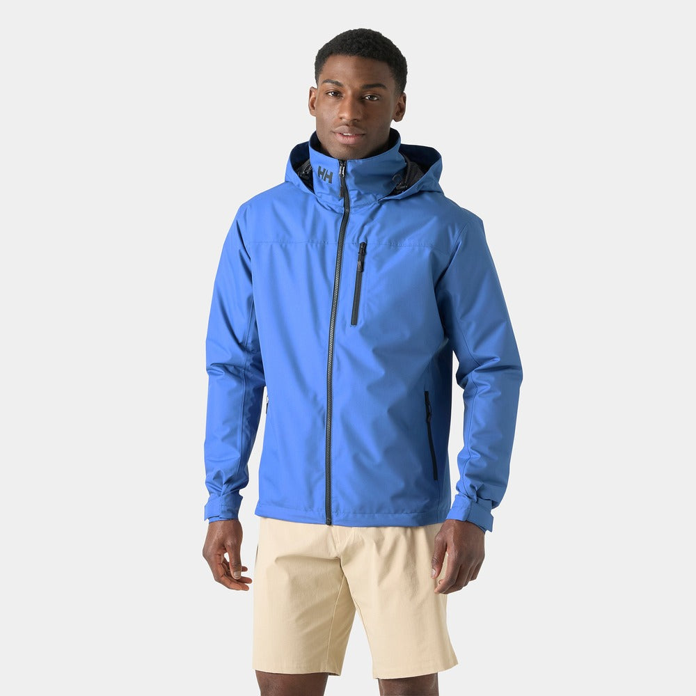 Helly Hansen Men’s Crew Hooded Midlayer Jacket 2.0 - Regatta Blue