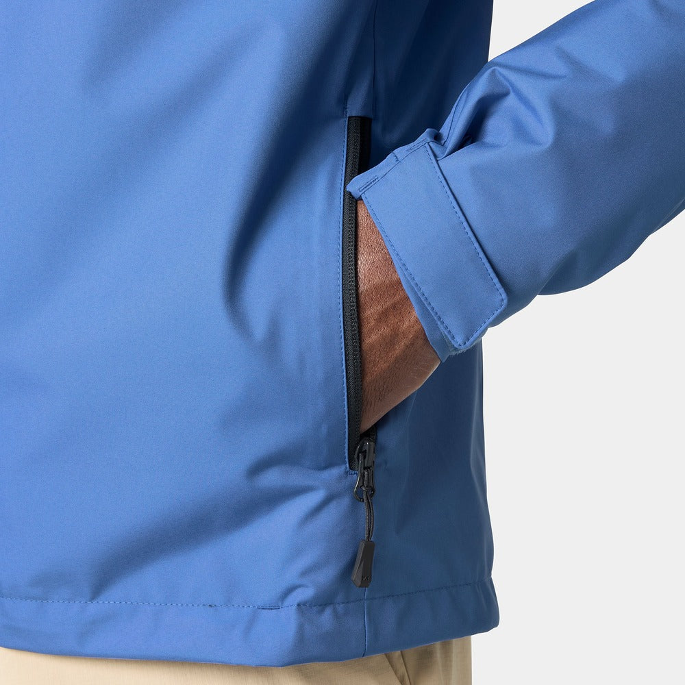 Helly Hansen Men’s Crew Hooded Midlayer Jacket 2.0 - Regatta Blue