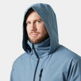 Helly Hansen Men’s Crew Hooded Midlayer Jacket 2.0 - Washed Navy