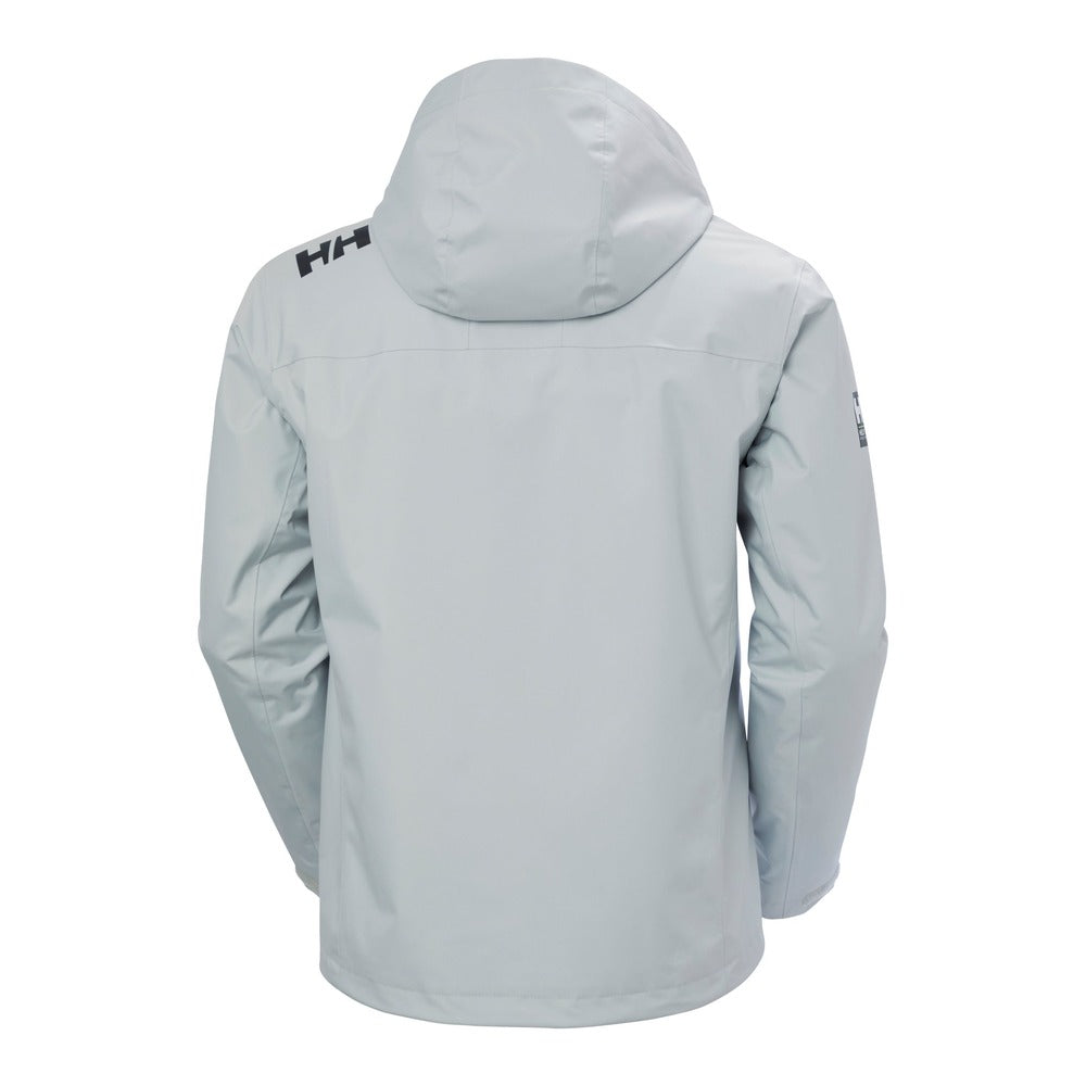 Helly Hansen Men’s Crew Hooded Midlayer Jacket 2.0 - Grey Fog