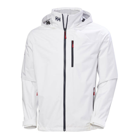 Helly Hansen Men’s Crew Hooded Jacket 2.0 - White