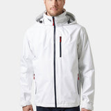 Helly Hansen Men’s Crew Hooded Jacket 2.0 - White