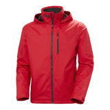 Helly Hansen Men’s Crew Hooded Jacket 2.0 - Red