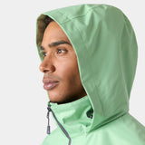 Helly Hansen Men’s Crew Hooded Jacket 2.0 - Green Wave