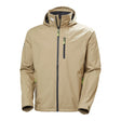 Helly Hansen Men’s Crew Hooded Jacket 2.0 - Pebble