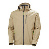 Helly Hansen Men’s Crew Hooded Jacket 2.0 - Pebble