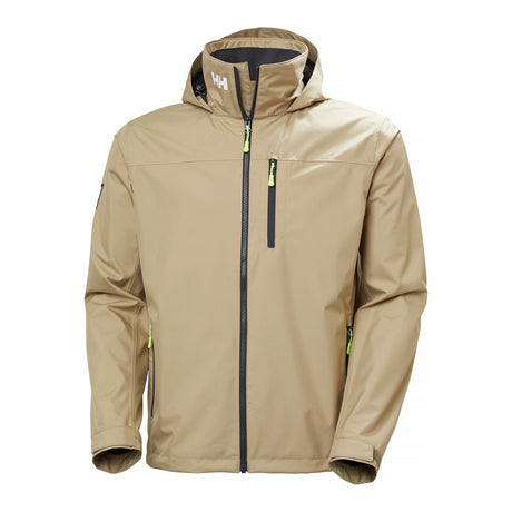 Helly Hansen Men’s Crew Hooded Jacket 2.0 - Pebble