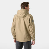 Helly Hansen Men’s Crew Hooded Jacket 2.0 - Pebble