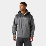 Helly Hansen Men’s Crew Hooded Jacket 2.0 - Thunder Grey