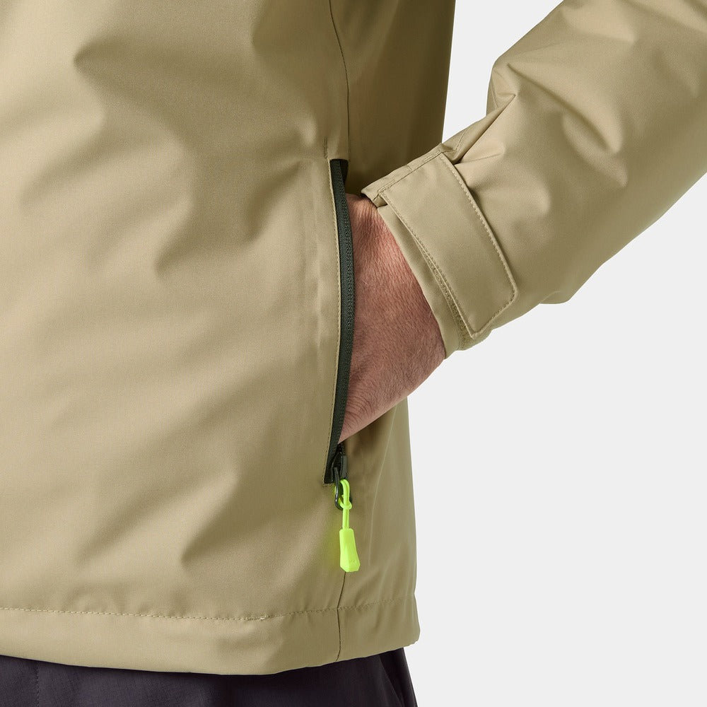 Helly Hansen Men’s Crew Midlayer Jacket 2.0 - Pebble