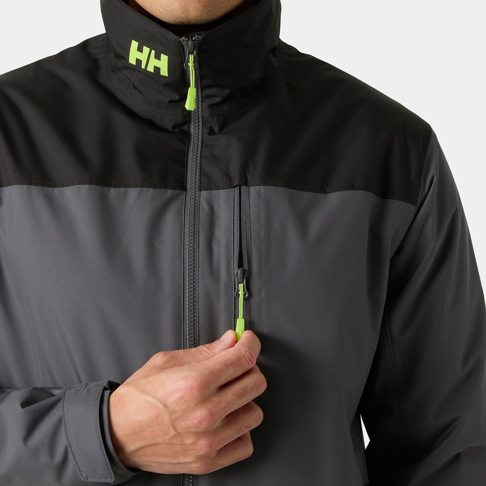 Helly Hansen Men’s Crew Midlayer Jacket 2.0 - Thunder Grey