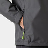 Helly Hansen Men’s Crew Midlayer Jacket 2.0 - Thunder Grey