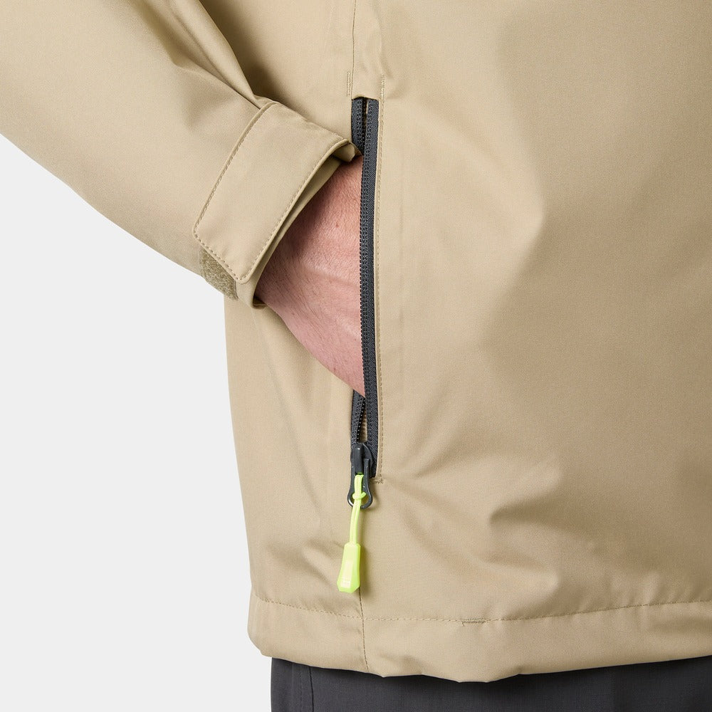 Helly Hansen Men’s Crew Jacket 2.0 - Pebble