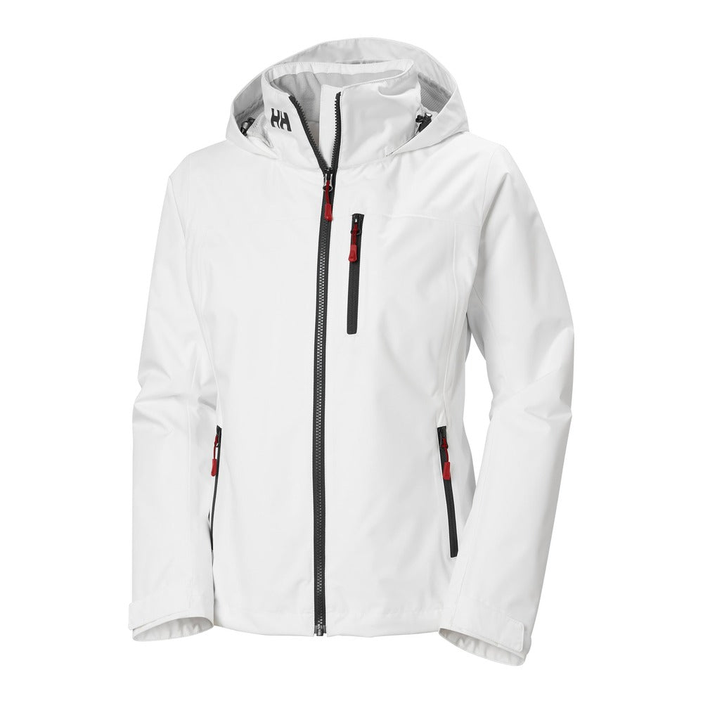Helly Hansen Women’s Crew Hooded Midlayer Jacket 2.0 - White