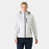 Helly Hansen Women’s Crew Hooded Midlayer Jacket 2.0 - White