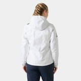 Helly Hansen Women’s Crew Hooded Midlayer Jacket 2.0 - White