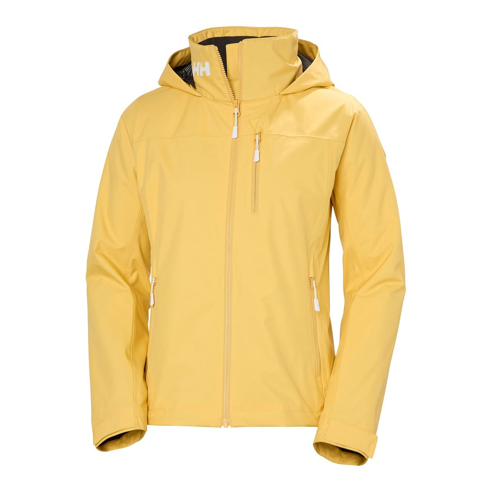 Helly Hansen Women’s Crew Hooded Midlayer Jacket 2.0 - Hay Yellow