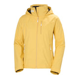 Helly Hansen Women’s Crew Hooded Midlayer Jacket 2.0 - Hay Yellow