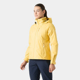 Helly Hansen Women’s Crew Hooded Midlayer Jacket 2.0 - Hay Yellow