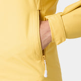 Helly Hansen Women’s Crew Hooded Midlayer Jacket 2.0 - Hay Yellow