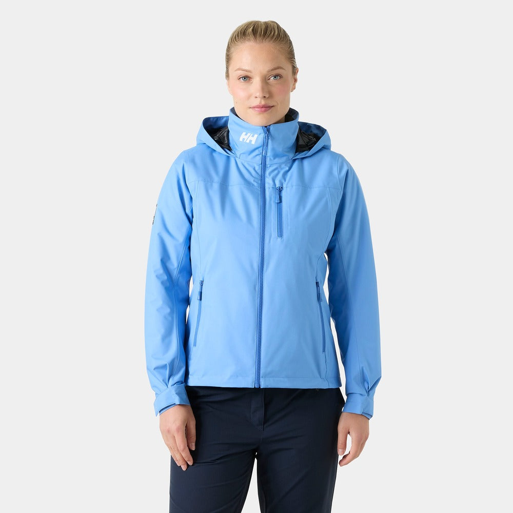 Helly Hansen Women’s Crew Hooded Midlayer Jacket 2.0 - Skagen Blue