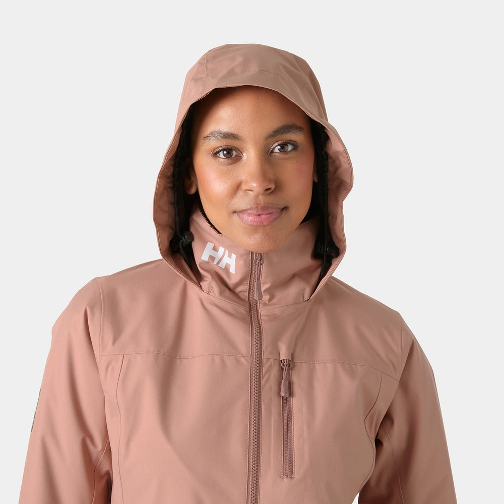 Helly Hansen Women’s Crew Hooded Midlayer Jacket 2.0 - Mocha Mousse