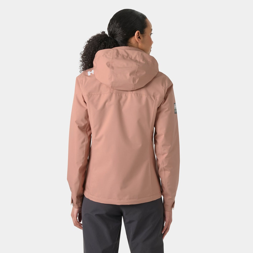 Helly Hansen Women’s Crew Hooded Midlayer Jacket 2.0 - Mocha Mousse