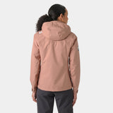Helly Hansen Women’s Crew Hooded Midlayer Jacket 2.0 - Mocha Mousse