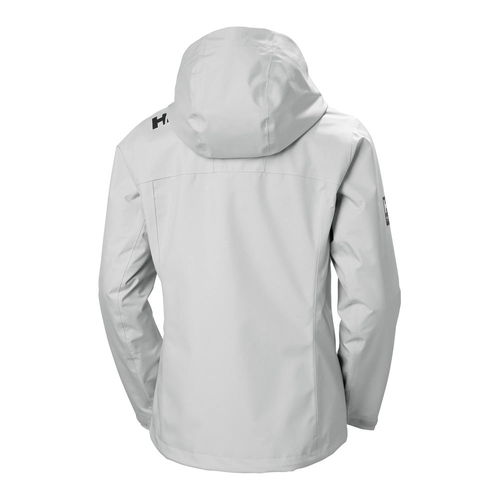 Helly Hansen Women’s Crew Hooded Midlayer Jacket 2.0 - Grey Fog