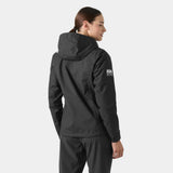 Helly Hansen Women’s Crew Hooded Midlayer Jacket 2.0 - Black