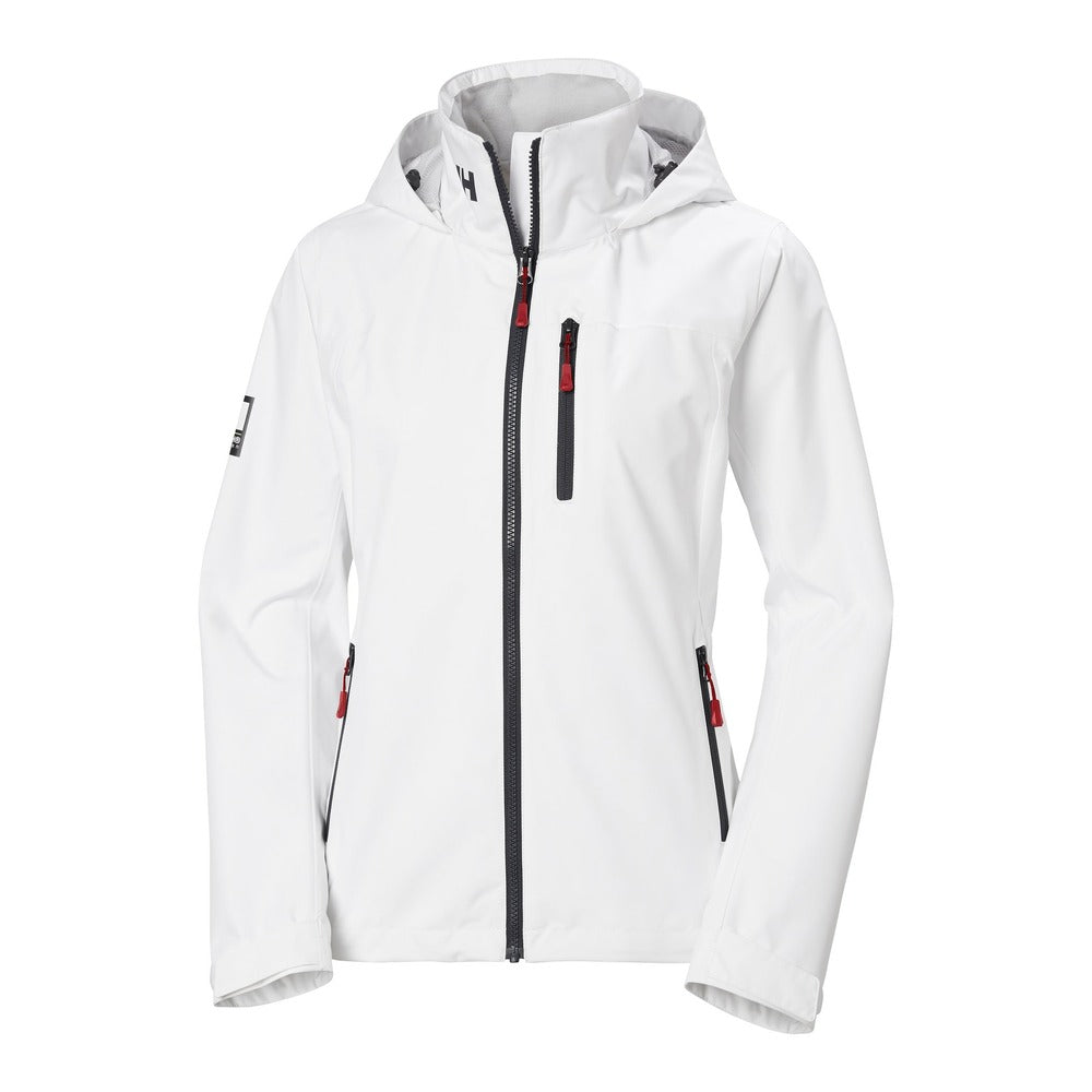 Helly Hansen Women’s Crew Hooded Jacket 2.0 - White