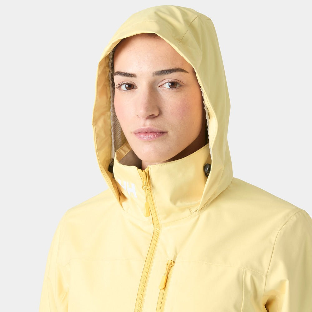 Helly Hansen Women’s Crew Hooded Jacket 2.0 - Yellow Cream